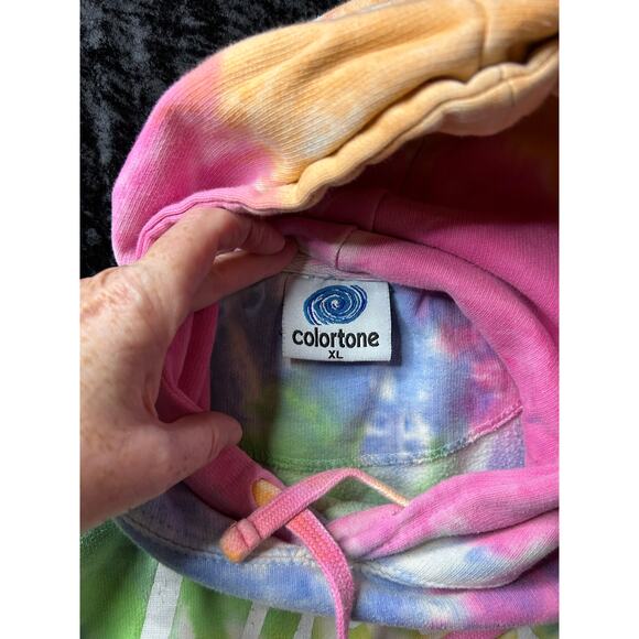 The Chainsmokers Tour Tie Dye Hoodie XL - Picture 5 of 6